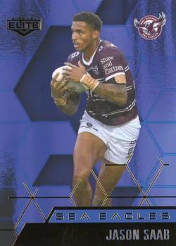 2022 NRL Elite - Mojo Sapphire #MS 052 Jason Saab Front